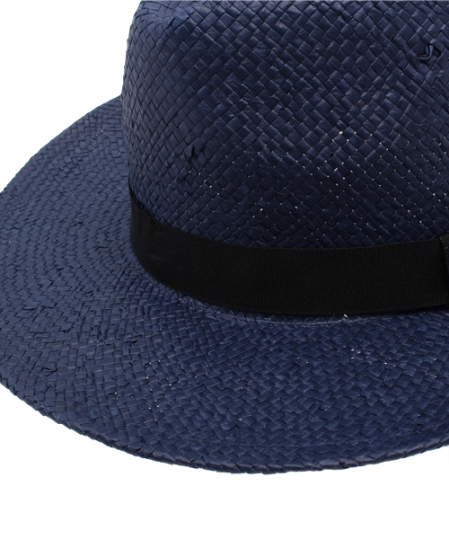 B:MING by BEAMS(ビーミングバイビームス)の「<InRed 6月号掲載>ビーミング by ビームス / ツバ広ペーパーHAT(ハット・レディース・ナチュラル/ネイビー・ONE SIZE)」の9枚目の写真