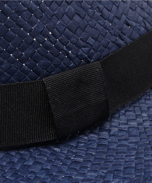 B:MING by BEAMS(ビーミングバイビームス)の「<InRed 6月号掲載>ビーミング by ビームス / ツバ広ペーパーHAT(ハット・レディース・ナチュラル/ネイビー・ONE SIZE)」の5枚目の写真