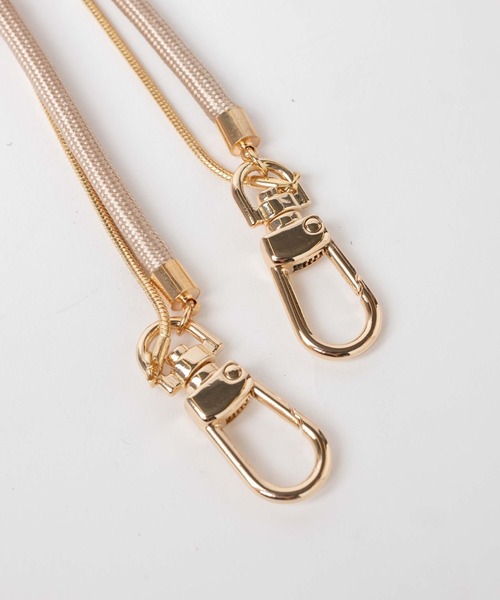 WEGO（ウィゴー）の「WEGO/ロープチェーンストラップ（スマホグッズ・レディース・その他1/パープル/ブラック・FREE）」の9枚目の写真