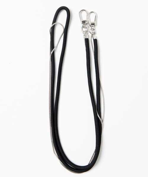 WEGO（ウィゴー）の「WEGO/ロープチェーンストラップ（スマホグッズ・レディース・その他1/パープル/ブラック・FREE）」の11枚目の写真