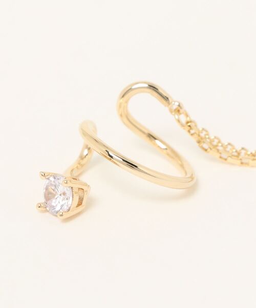 minia（ミニア）の「チェーンイヤーカフ(片耳)（イヤーカフ・レディース・ゴールド系1/ゴールド系2/ゴールド系3/ゴールド系4・FREE）」の17枚目の写真