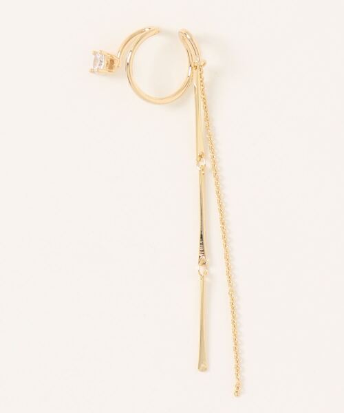 minia（ミニア）の「チェーンイヤーカフ(片耳)（イヤーカフ・レディース・ゴールド系1/ゴールド系2/ゴールド系3/ゴールド系4・FREE）」の22枚目の写真