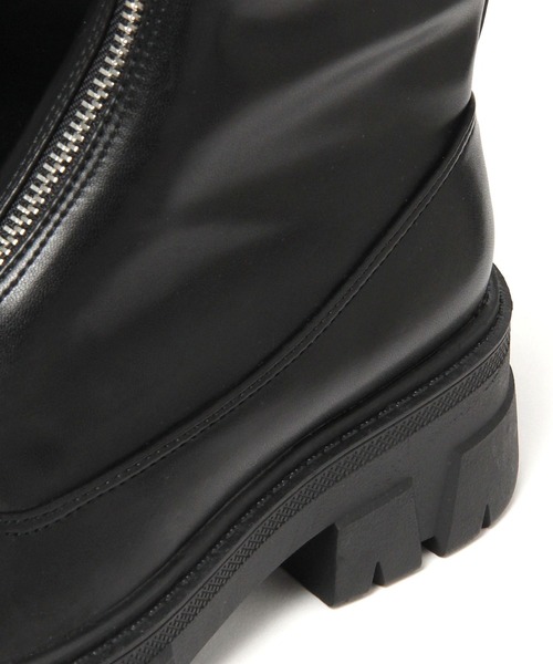 ALAND（エーランド）の「センターZIPショートブーツ 2171293（ブーツ・レディース・オフホワイト/ブラック・SMALL/MEDIUM/LARGE）」の13枚目の写真