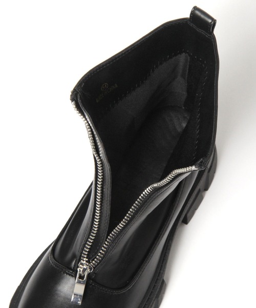 ALAND（エーランド）の「センターZIPショートブーツ 2171293（ブーツ・レディース・オフホワイト/ブラック・SMALL/MEDIUM/LARGE）」の15枚目の写真