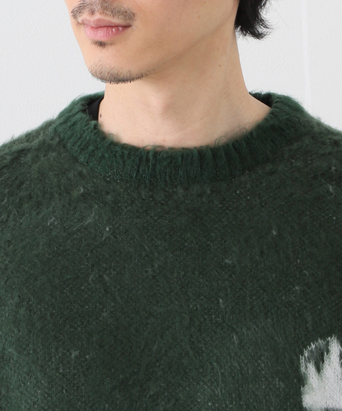 JOURNAL STANDARD(ジャーナルスタンダード)の「【CLIMB HIGH / クライムハイ】Sleeve logo sweater(ニット/セーター・メンズ・グリーン/ブラック・LARGE/MEDIUM)」の7枚目の写真