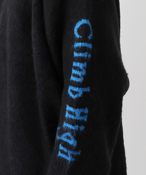 JOURNAL STANDARD(ジャーナルスタンダード)の「【CLIMB HIGH / クライムハイ】Sleeve logo sweater(ニット/セーター・メンズ・グリーン/ブラック・LARGE/MEDIUM)」の14枚目の写真