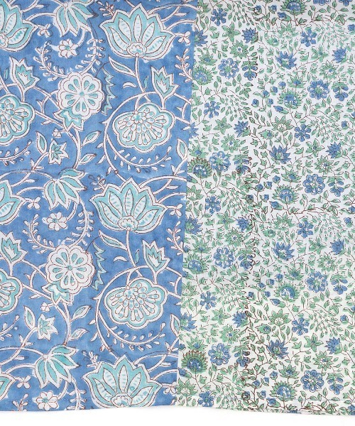 チチカカ（チチカカ）の「エコフレンドリー パッチブロックプリントワンピース（ワンピース・レディース・ピンク/ブルー・FREE）」の13枚目の写真