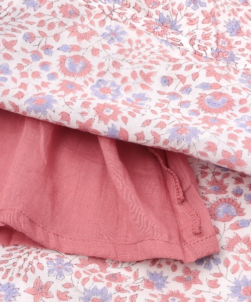 チチカカ（チチカカ）の「エコフレンドリー パッチブロックプリントワンピース（ワンピース・レディース・ピンク/ブルー・FREE）」の16枚目の写真