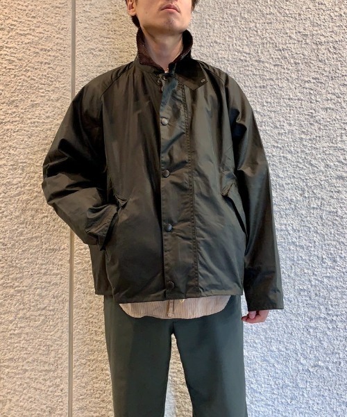 Barbour（バブアー）の「BARBOUR/バブアー/TRANSPORT WAX JACKET