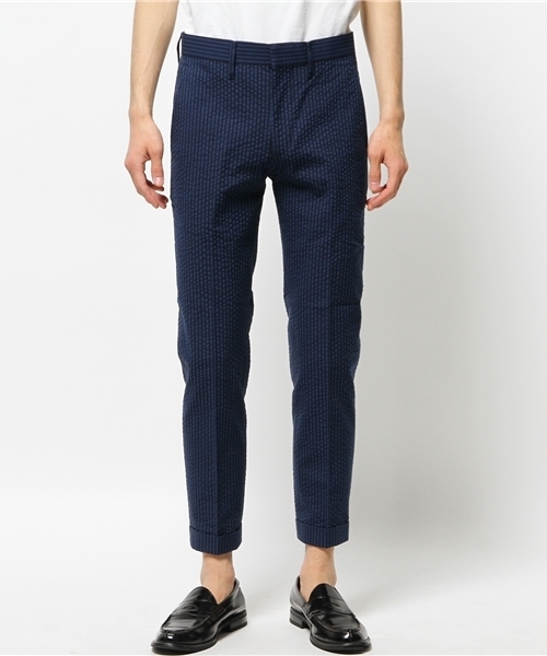 EDIFICE（エディフィス）の「◇SUCCER Wクロップドパンツ（その他パンツ・メンズ・ホワイト/ブルー系その他・46/48/50/42/44）」の9枚目の写真