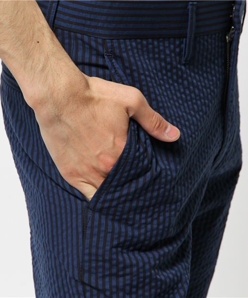 EDIFICE（エディフィス）の「◇SUCCER Wクロップドパンツ（その他パンツ・メンズ・ホワイト/ブルー系その他・46/48/50/42/44）」の12枚目の写真