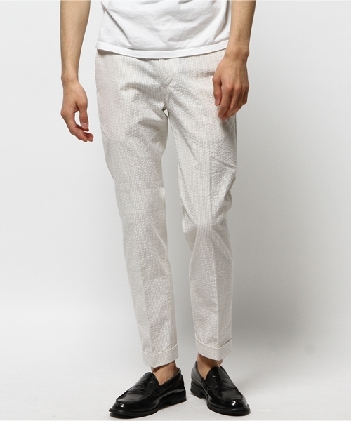 EDIFICE（エディフィス）の「◇SUCCER Wクロップドパンツ（その他パンツ・メンズ・ホワイト/ブルー系その他・46/48/50/42/44）」の15枚目の写真