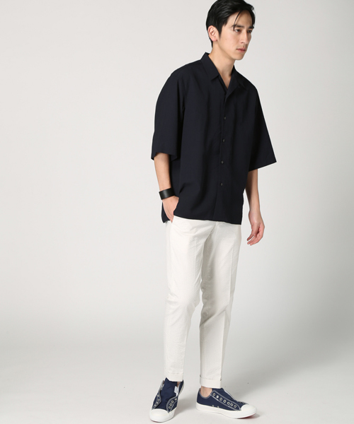 EDIFICE（エディフィス）の「◇SUCCER Wクロップドパンツ（その他パンツ・メンズ・ホワイト/ブルー系その他・46/48/50/42/44）」の14枚目の写真