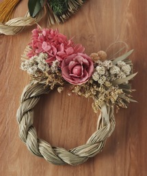 しめ縄飾りラウンド【ハレの日】