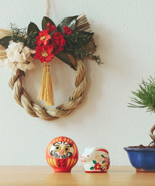 studio CLIP（スタディオクリップ）の「しめ縄飾りラウンド【ハレの日】（その他雑貨・レディース・イエロー/レッド/ピンク・FREE）」の5枚目の写真