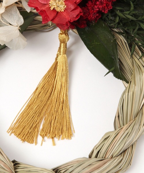 studio CLIP（スタディオクリップ）の「しめ縄飾りラウンド【ハレの日】（その他雑貨・レディース・イエロー/レッド/ピンク・FREE）」の14枚目の写真