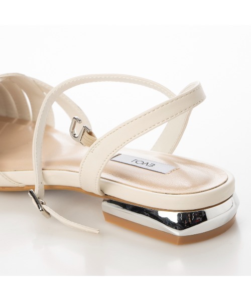 【EVOL】アンクルストラップデザインヒールパンプスIU5064