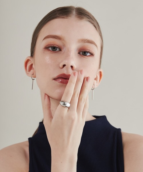 ciite' surgical stainless(シーテサージカルステンレス)の「【 金属アレルギー対応 】 ぷっくりリング サージカルステンレス 316L(リング・レディース・ゴールド/シルバー・11号/13号/4号/15号/7号/9号)」の4枚目の写真