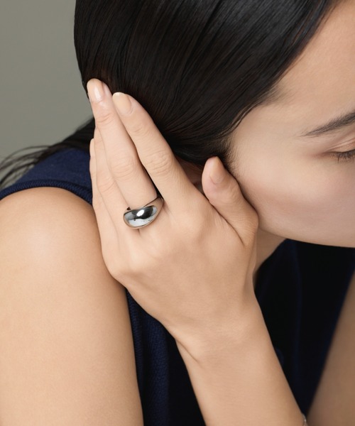 ciite' surgical stainless(シーテサージカルステンレス)の「【 金属アレルギー対応 】 ぷっくりリング サージカルステンレス 316L(リング・レディース・ゴールド/シルバー・11号/13号/4号/15号/7号/9号)」の16枚目の写真