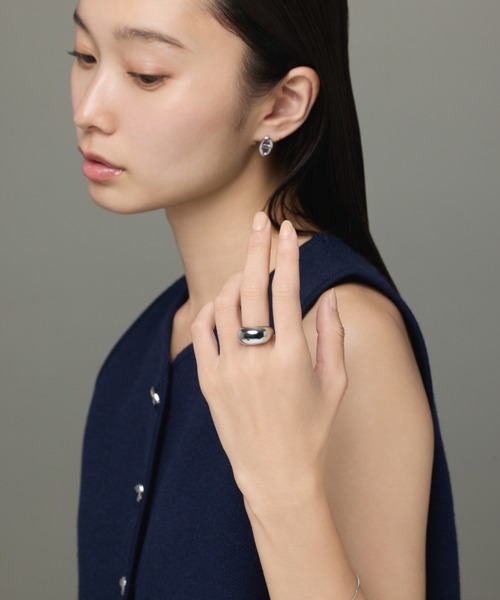 ciite' surgical stainless(シーテサージカルステンレス)の「【 金属アレルギー対応 】 ぷっくりリング サージカルステンレス 316L(リング・レディース・ゴールド/シルバー・11号/13号/4号/15号/7号/9号)」の17枚目の写真