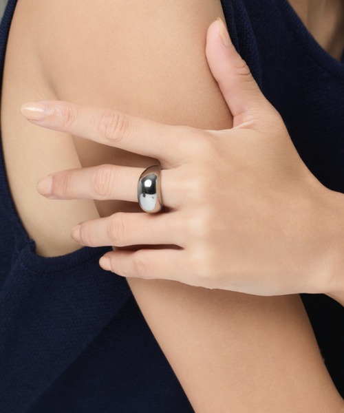 ciite' surgical stainless(シーテサージカルステンレス)の「【 金属アレルギー対応 】 ぷっくりリング サージカルステンレス 316L(リング・レディース・ゴールド/シルバー・11号/13号/4号/15号/7号/9号)」の20枚目の写真