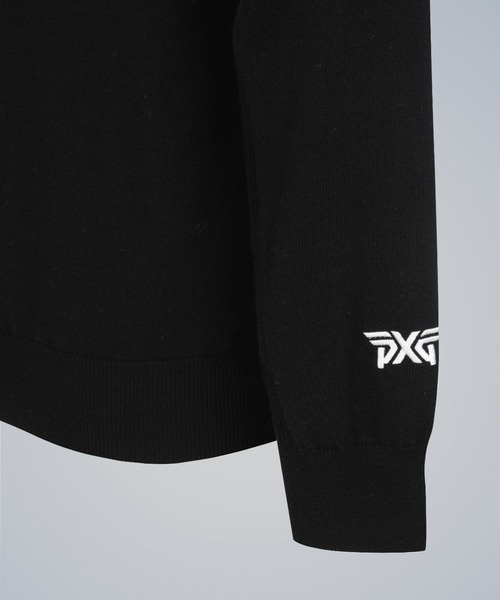 PXG（ピーエックスジー）の「Men's Big Logo Sweater Black