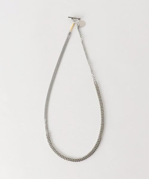 JIEDA(ジエダ)の「<JieDa> SWITCH NECKLACE/ネックレス(ネックレス・メンズ・シルバー・FREE)」の1枚目の写真