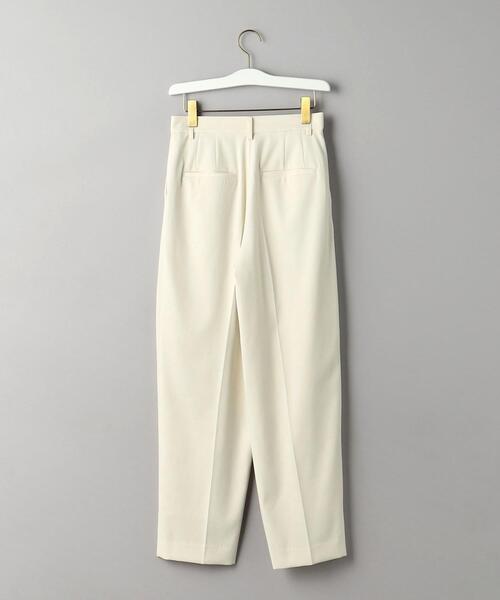 BEAUTY&YOUTH UNITED ARROWS（ビューティーアンドユースユナイテッドアローズ）の「ツイル タック テーパードパンツ/ライナー（スラックス・レディース・オフホワイト・S/M/L）」の10枚目の写真