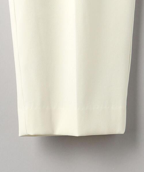 BEAUTY&YOUTH UNITED ARROWS（ビューティーアンドユースユナイテッドアローズ）の「ツイル タック テーパードパンツ/ライナー（スラックス・レディース・オフホワイト・S/M/L）」の15枚目の写真