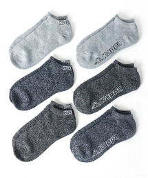 ※Kappa/カッパ 別注 6足セット スニーカーソックス 靴下 6P SET SOCKS（25～27cm）
