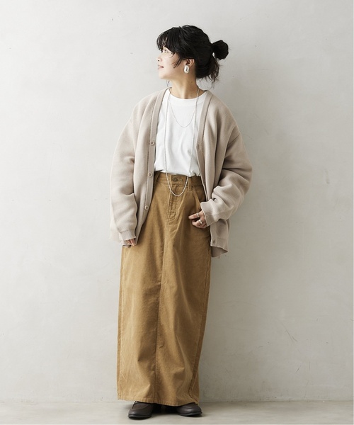 JOURNAL STANDARD relume(ジャーナルスタンダード レリューム)の「【カーディガン+カットソーの2点SET】リサイクルポリ ガーターカーディガン(カーディガン/ボレロ・メンズ・ブラック/カーキ/イエロー/オレンジ/ブルー/ベージュ系その他/グリーン系その他/ブラックミックス・MEDIUM/LARGE)」の14枚目の写真