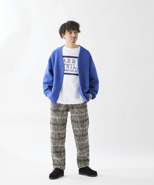 JOURNAL STANDARD relume(ジャーナルスタンダード レリューム)の「【カーディガン+カットソーの2点SET】リサイクルポリ ガーターカーディガン(カーディガン/ボレロ・メンズ・ブラック/カーキ/イエロー/オレンジ/ブルー/ベージュ系その他/グリーン系その他/ブラックミックス・MEDIUM/LARGE)」の22枚目の写真