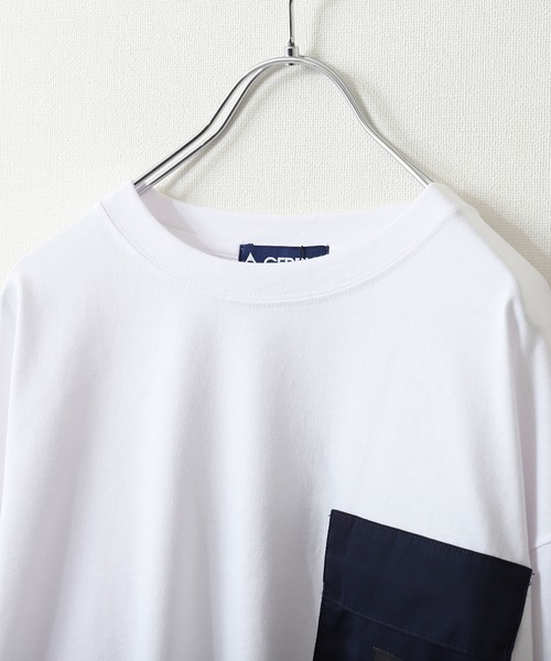 GERRY（ジェリー）の「【GERRY】 ロゴ高機能ポケット長袖Tシャツ（Tシャツ/カットソー・レディース・グレイッシュベージュ/ホワイト/ダークブルー・MEDIUM/LARGE/X-LARGE）」の16枚目の写真