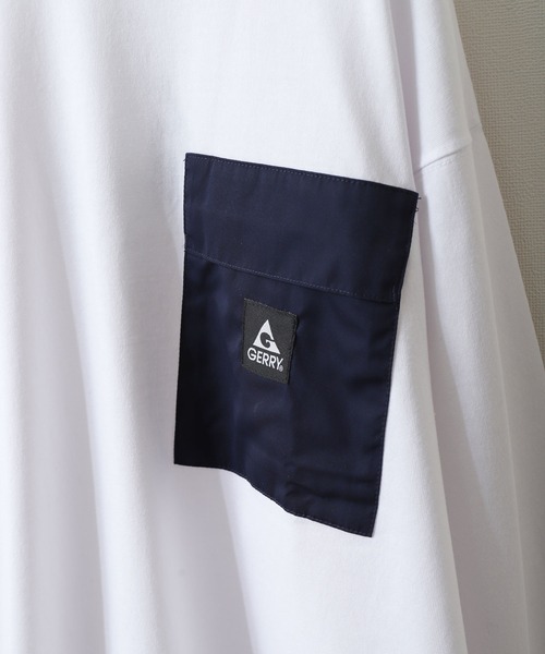 GERRY（ジェリー）の「【GERRY】 ロゴ高機能ポケット長袖Tシャツ（Tシャツ/カットソー・レディース・グレイッシュベージュ/ホワイト/ダークブルー・MEDIUM/LARGE/X-LARGE）」の17枚目の写真