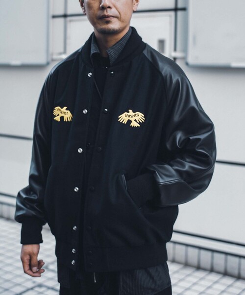 SKOOKUM（スクーカム）の「【HAWKS × TOYAMEG × SKOOKUM】スタジャン