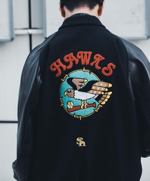 SKOOKUM（スクーカム）の「【HAWKS × TOYAMEG × SKOOKUM】スタジャン