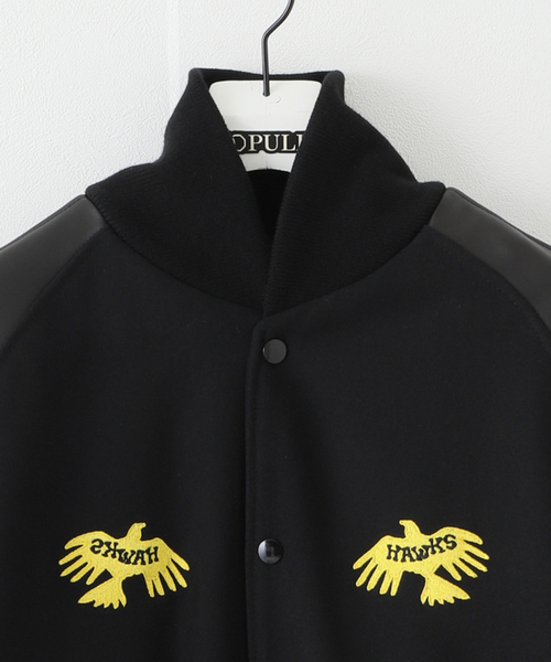 SKOOKUM（スクーカム）の「【HAWKS × TOYAMEG × SKOOKUM】スタジャン
