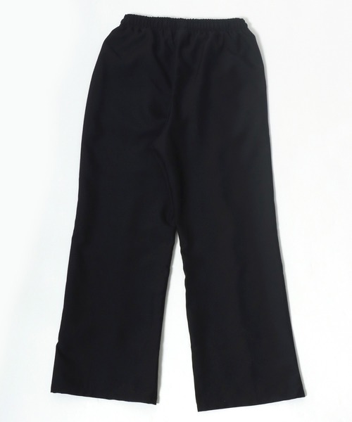 Salong hameu(サロン ハミュー)の「フェイクリネン センタープリーツワイドパンツ レディース/スラックス イージーパンツ(スラックス・レディース・グリーン/ベージュ/イエロー/カーキ/ブラック・M/L)」の14枚目の写真