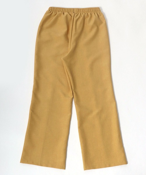 Salong hameu(サロン ハミュー)の「フェイクリネン センタープリーツワイドパンツ レディース/スラックス イージーパンツ(スラックス・レディース・グリーン/ベージュ/イエロー/カーキ/ブラック・M/L)」の22枚目の写真