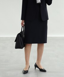 ◆【定番スーツ/通勤/UVケア】ストレートスカート