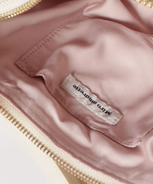 MIRO AMURETTE（ミロアミュレット）の「2way round bag/2wayラウンドバッグ（ショルダーバッグ・レディース・ホワイト・FREE）」の15枚目の写真