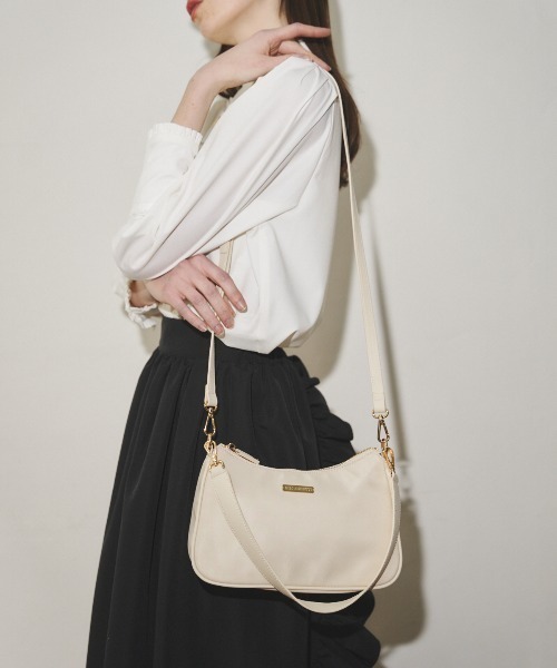 MIRO AMURETTE（ミロアミュレット）の「2way round bag/2wayラウンドバッグ（ショルダーバッグ・レディース・ホワイト・FREE）」の16枚目の写真