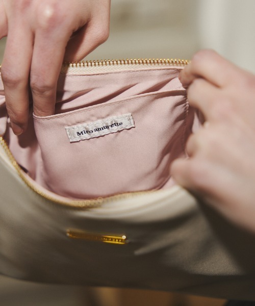 MIRO AMURETTE（ミロアミュレット）の「2way round bag/2wayラウンドバッグ（ショルダーバッグ・レディース・ホワイト・FREE）」の7枚目の写真