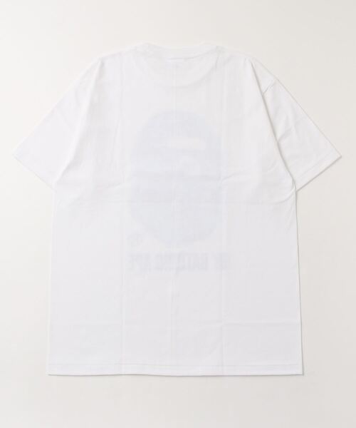 A BATHING APE(アベイシングエイプ)の「ABC CAMO BY BATHING APE TEE M(Tシャツ/カットソー・メンズ・ブラック×ピンク/ブラック×ブルー/ホワイト×ピンク/ブラック×グリーン/ホワイト×グリーン/ホワイト×ブルー・LARGE/XXX-LARGE/XX-LARGE/X-LARGE/MEDIUM/SMALL)」の7枚目の写真