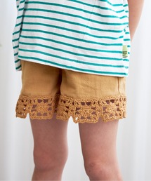 裾編みモチーフショートパンツ■80～140cm