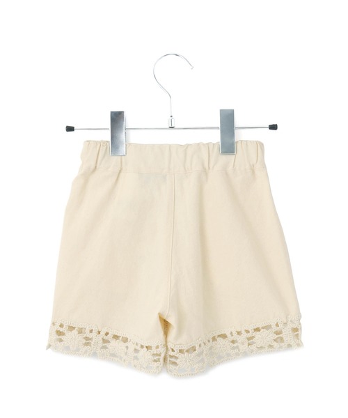 MAKE YOUR DAY（メイクユアデイ）の「裾編みモチーフショートパンツ■80～140cm（その他パンツ・キッズ・キャメル/ピンク/アイボリー・120/130/90/100/140/80/110）」の11枚目の写真