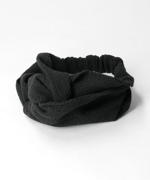 green label relaxing（グリーンレーベルリラクシング）の「【WEB限定】アソート ターバン（ヘアバンド・レディース・ライトグレー/ブラック/ベージュ/ナチュラル・FREE）」の2枚目の写真
