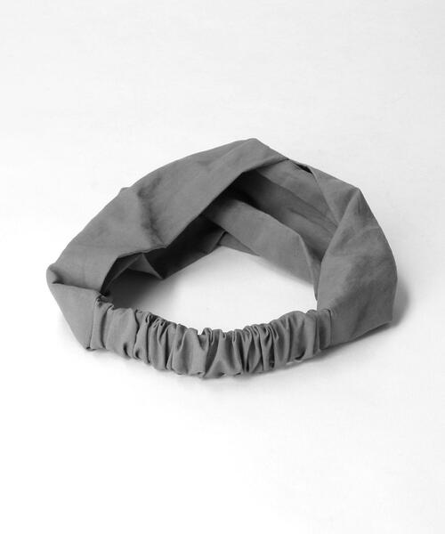 green label relaxing（グリーンレーベルリラクシング）の「【WEB限定】アソート ターバン（ヘアバンド・レディース・ライトグレー/ブラック/ベージュ/ナチュラル・FREE）」の12枚目の写真