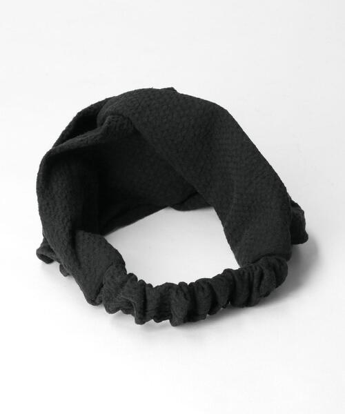 green label relaxing（グリーンレーベルリラクシング）の「【WEB限定】アソート ターバン（ヘアバンド・レディース・ライトグレー/ブラック/ベージュ/ナチュラル・FREE）」の11枚目の写真