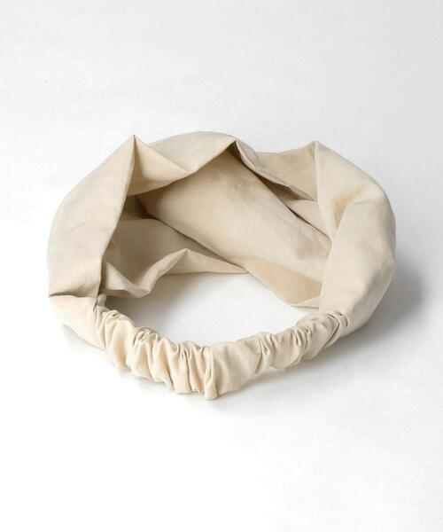 green label relaxing（グリーンレーベルリラクシング）の「【WEB限定】アソート ターバン（ヘアバンド・レディース・ライトグレー/ブラック/ベージュ/ナチュラル・FREE）」の16枚目の写真